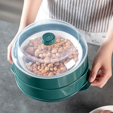 Kuber Microwave Oven Steamer - Perfect for meal prep