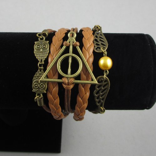 Yellow Chimes Harry Potter Bracelet - Birthday present idea