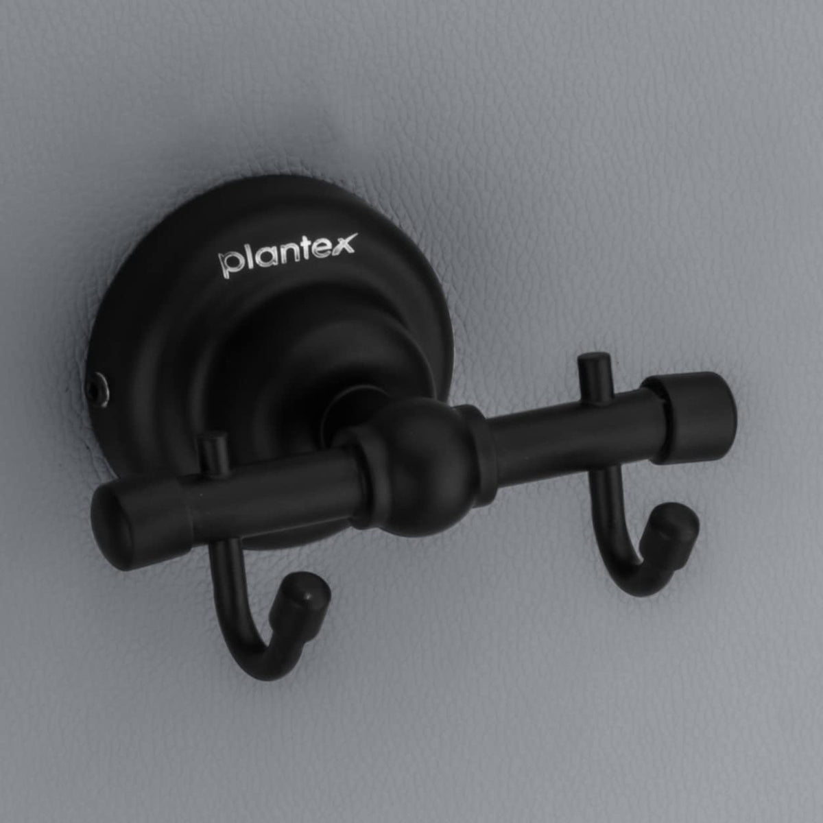 Plantex 304 Grade Stainless Steel Robe Hook/Cloth-Towel Hanger/Napkin Hanger/Bathroom Accessories - Skyllo (Black)