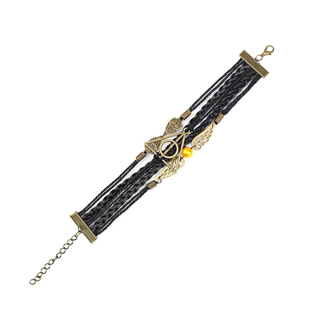 Yellow Chimes Harry Potter Accessory - Unisex wrap bracelet