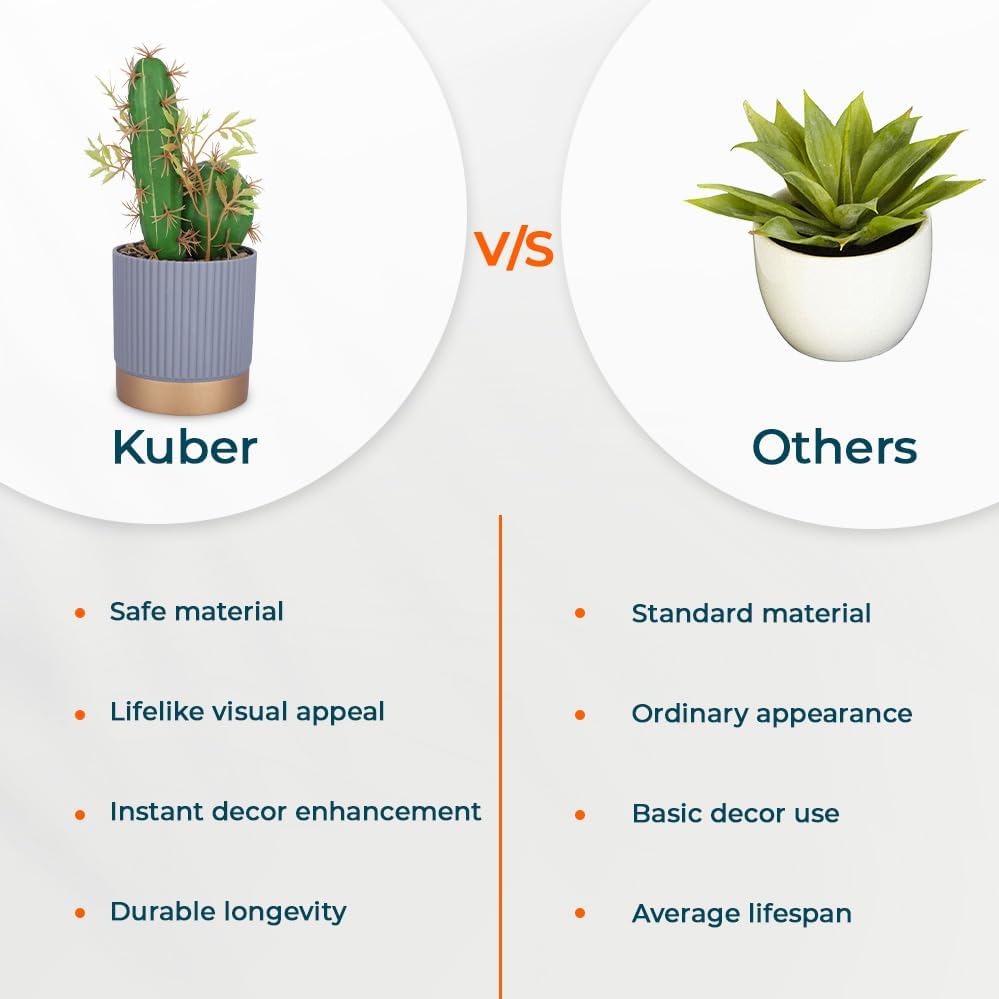 Kuber Industries artificial plants - interior design touch