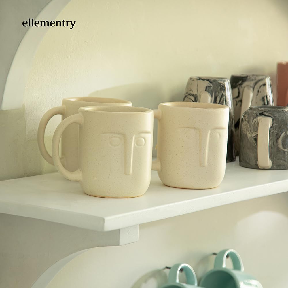 Ellementry Moai Mug - Office coffee break companion