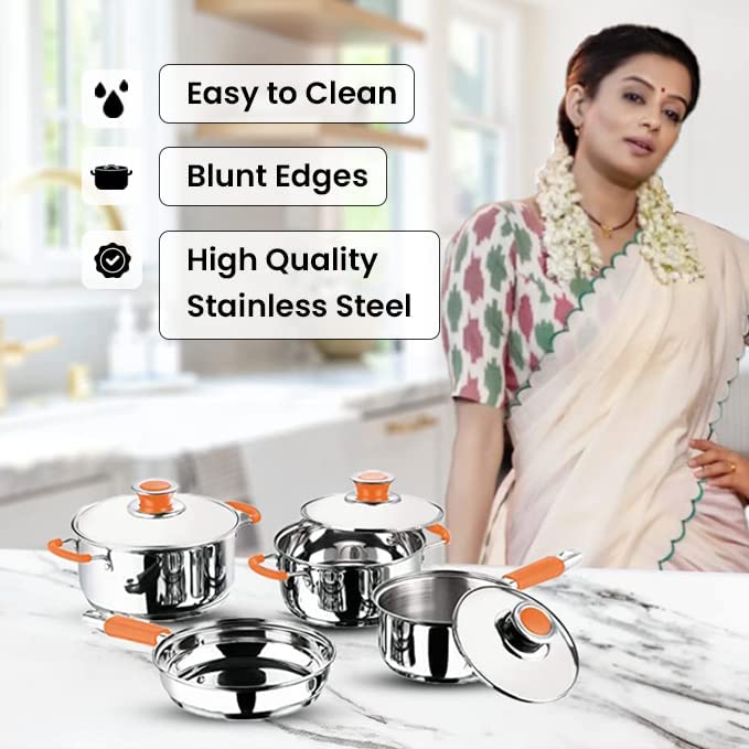 Kuber Cookware Set - Cooking at home