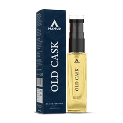 Man-Up Old Cask Perfume For Men | Eau De Perfume | Premium Long Lasting Fresh, Refreshing & Energising Fragrance Perfume | Celebrating Every Special Occasion - 8ml