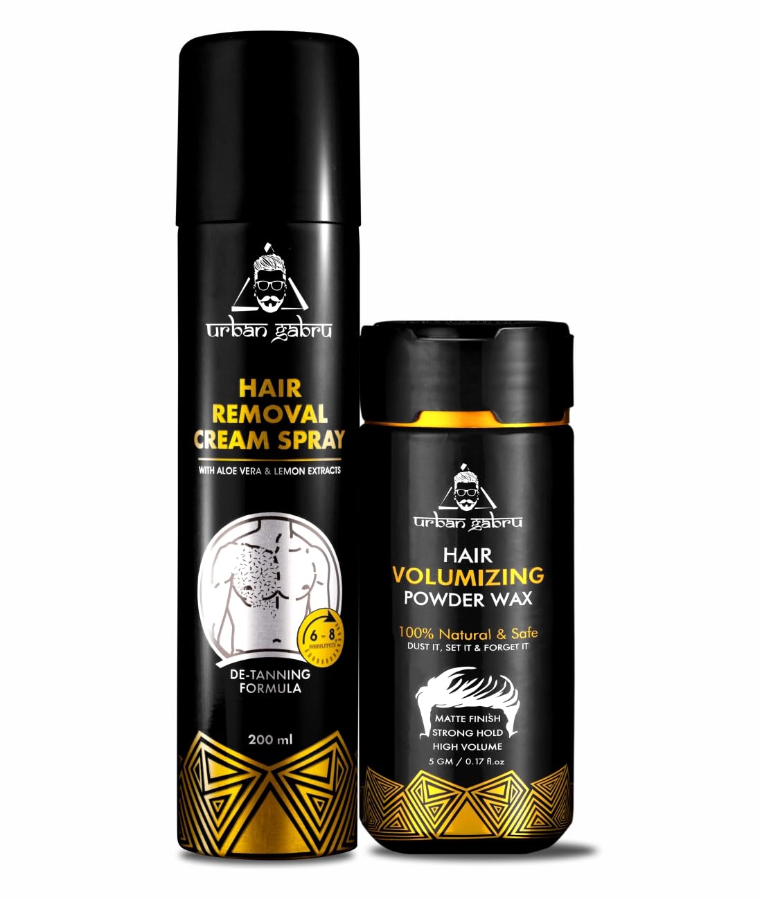 Urban Gabru styling powder - natural ingredients for healthy hair