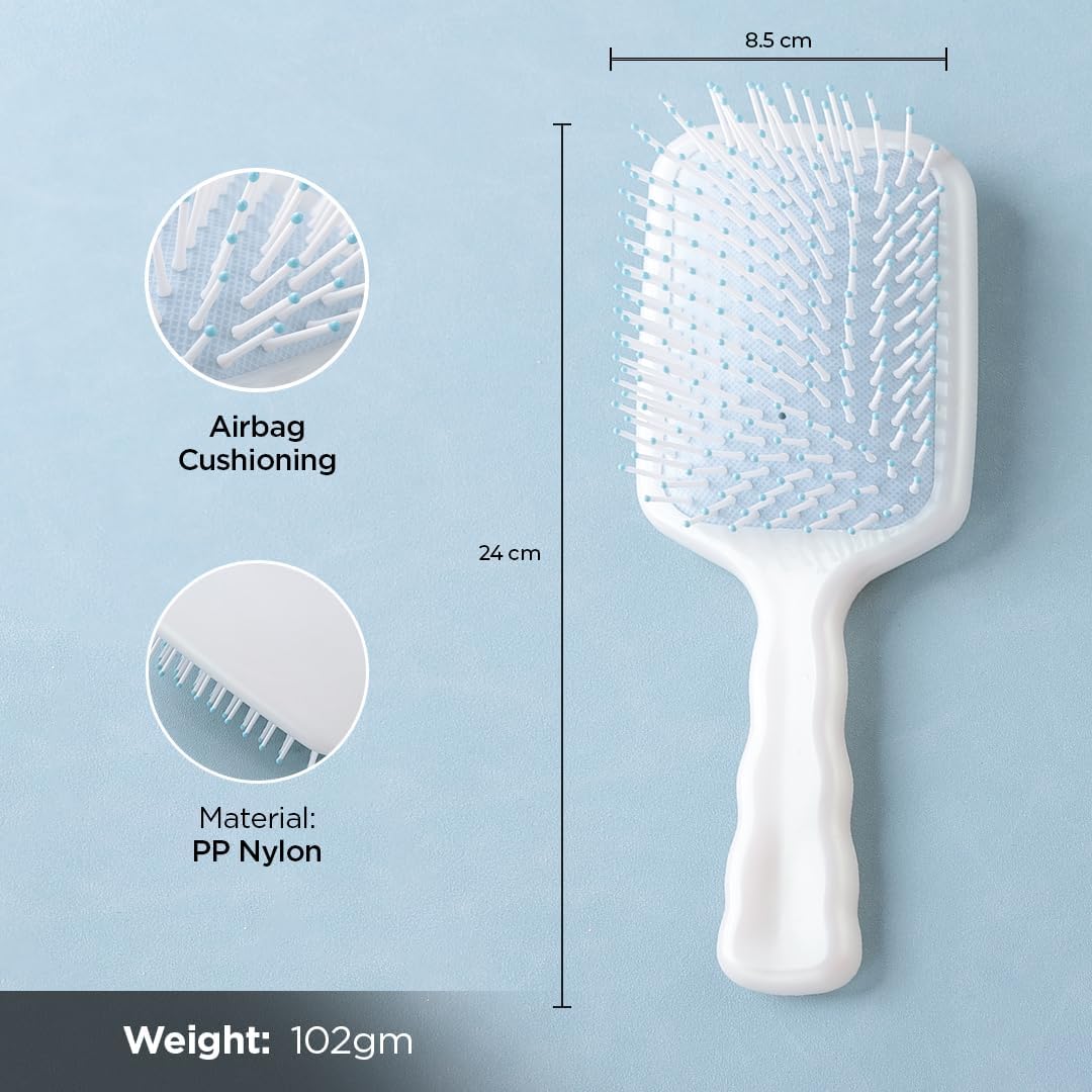 Kuber Hair Brush - Suitable for all hair types and textures
