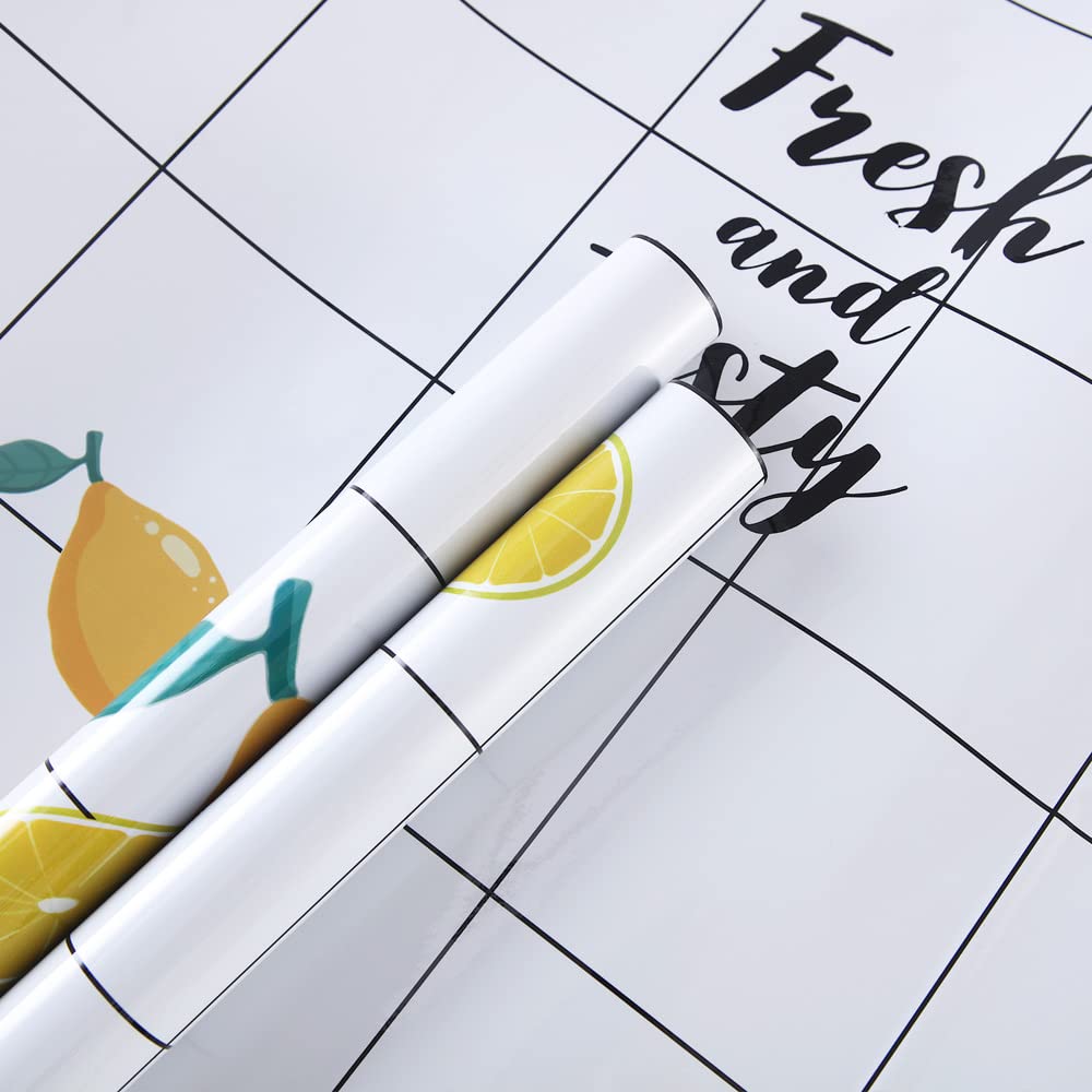 Kuber Industries PET Wallpaper for Walls in Kid’s Room and Kitchen|Self-Adhesive, Oilproof, Heat Resistant and Waterproof I DIY Designer Wall Sticker I Set of 2 Rolls, 60cmx300cm (Pack of 3)