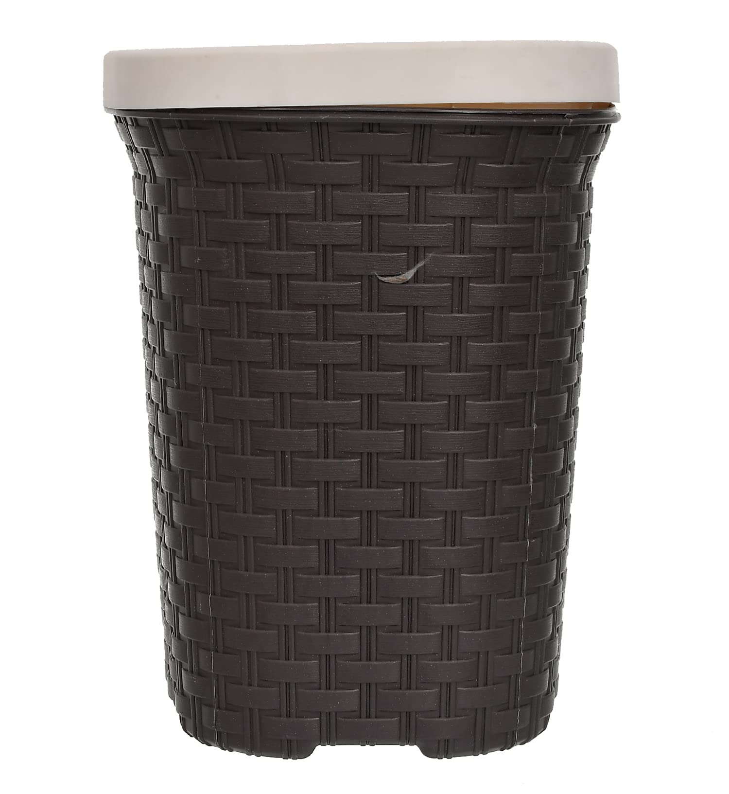 Kuber Industries brown and grey dustbin - Classroom organization