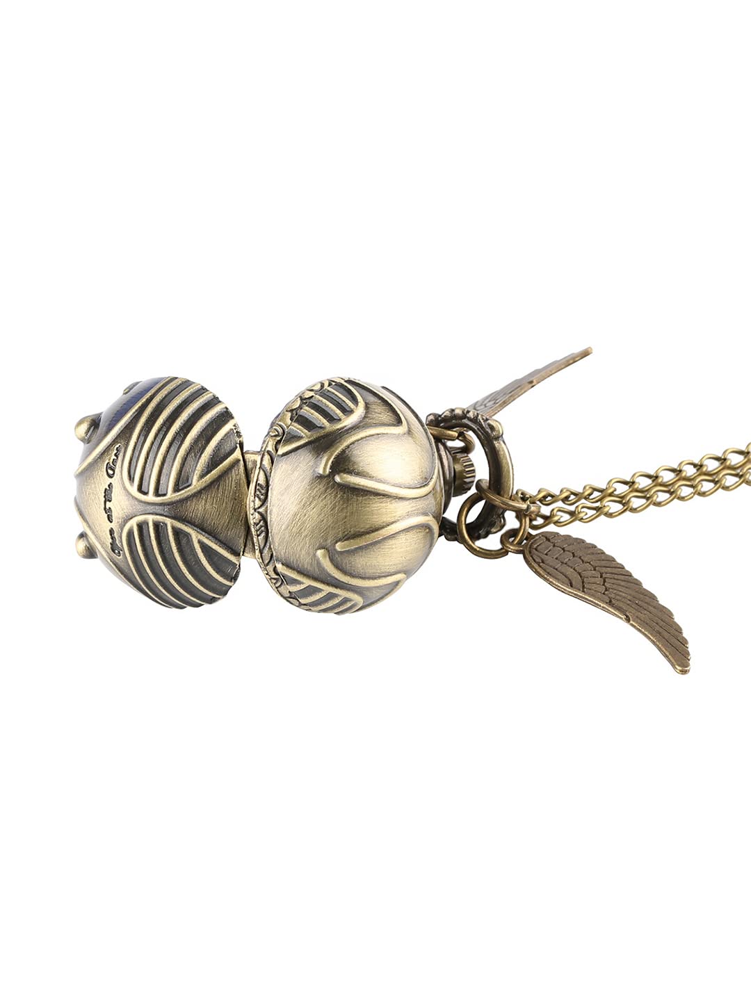 Yellow Chimes Snitch Ball Pendant - unique timepiece for casual wear