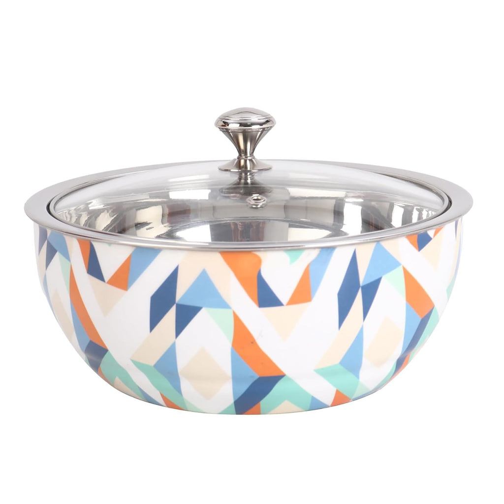 Kuber Industries Pack of 3 Stainless Steel Insulated Hotpot Roti Box w ...
