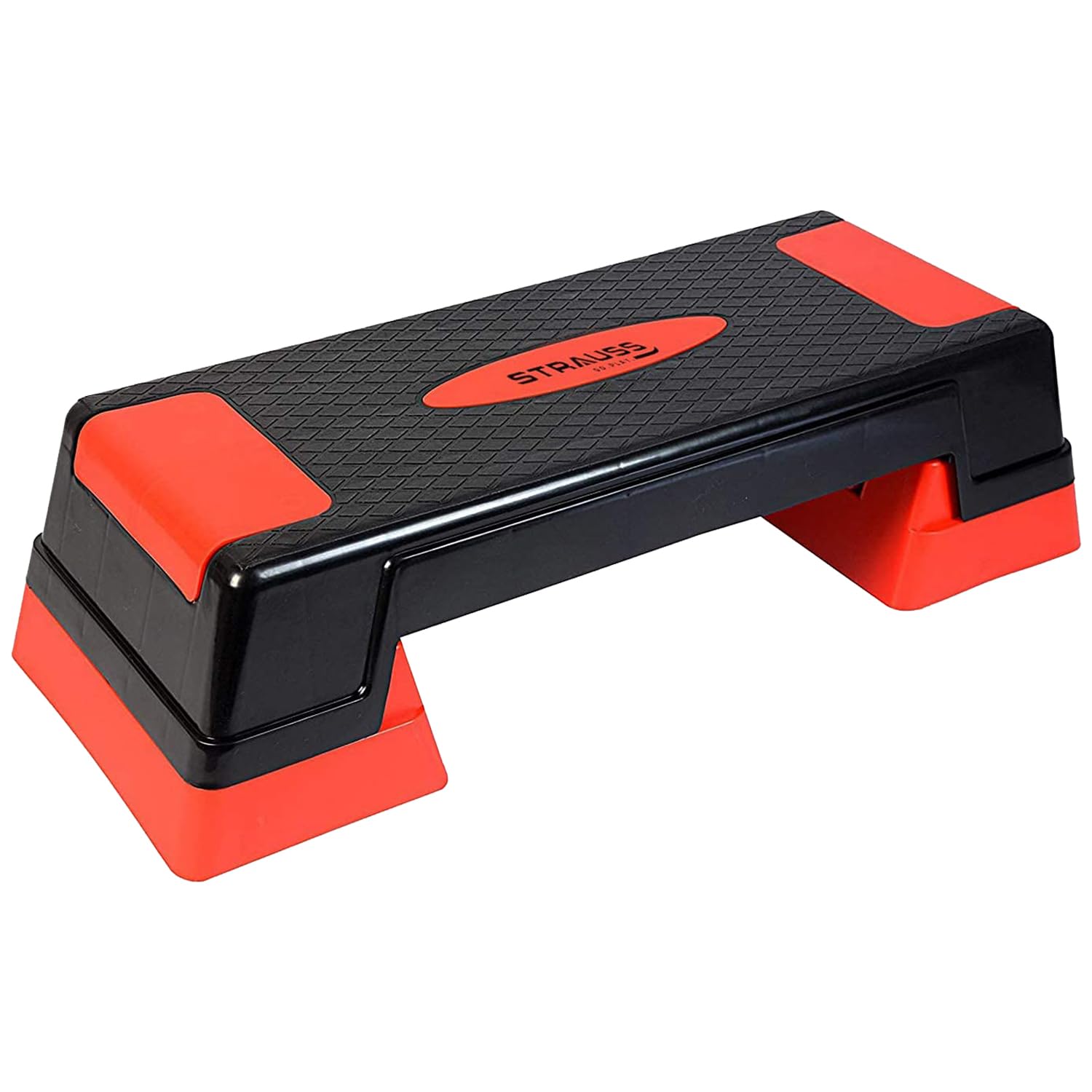 High Rise Stepper Strauss High Rise Aerobic Stepper, (Black/Red) – GlobalBees Shop