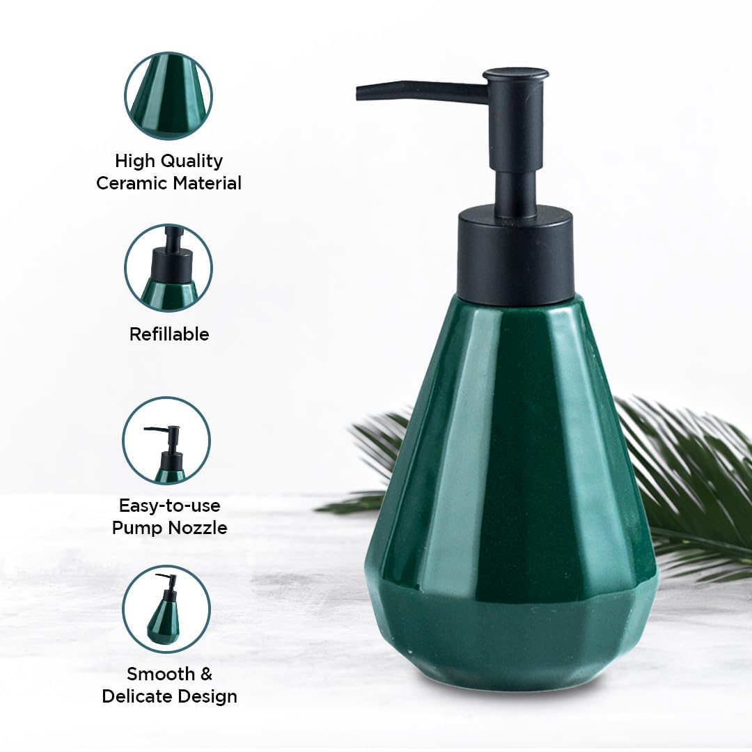 Kuber Ceramic Soap Dispenser - Spa Use