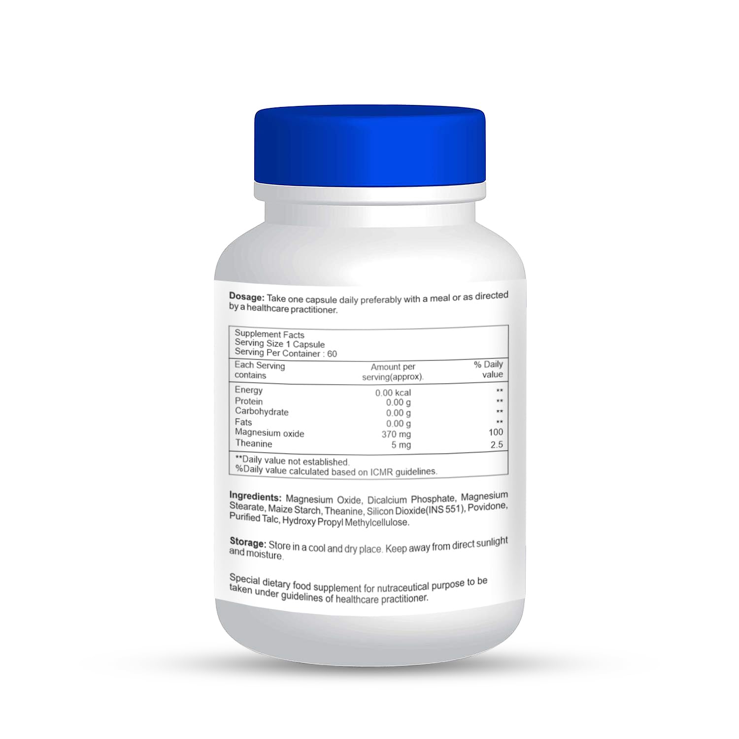 Healthvit magnesium oxide - enhanced sleep support
