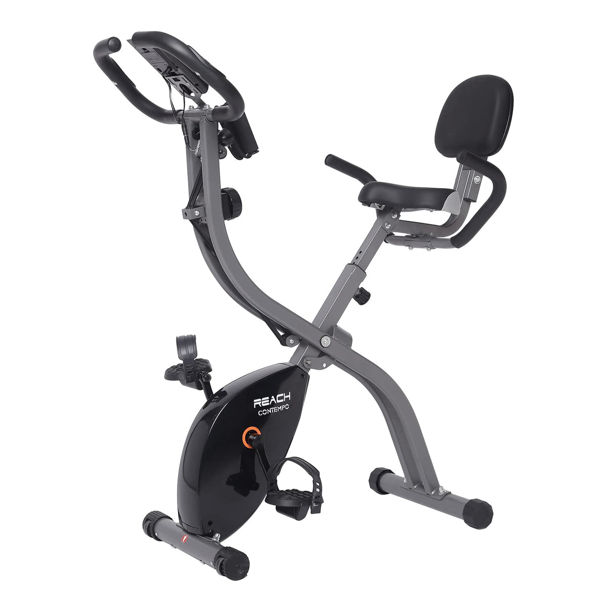 Reach Contempo Smart Foldable Exercise Cycle for Home Gym Indoor