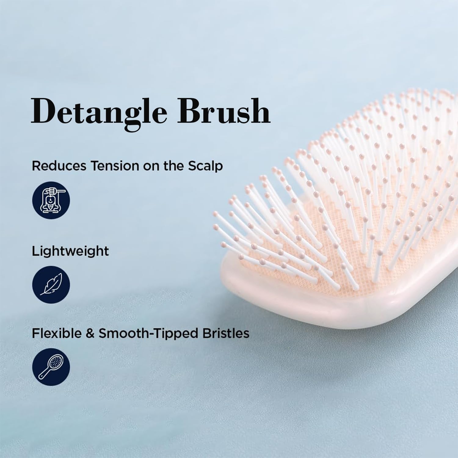 Kuber Industries hair brush - travel styling