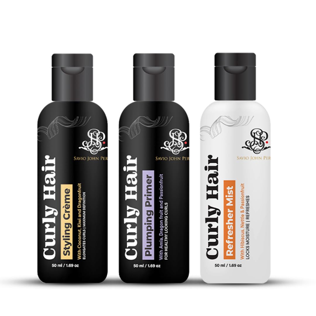 SJP Curly Hair Set - Nourishing Hair Products