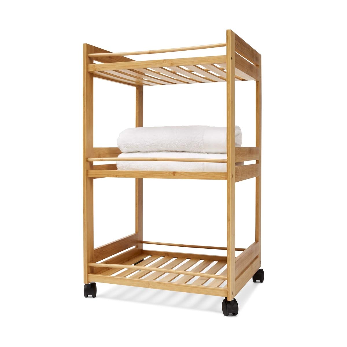 Anko bamboo trolley - lightweight and durable storage solution