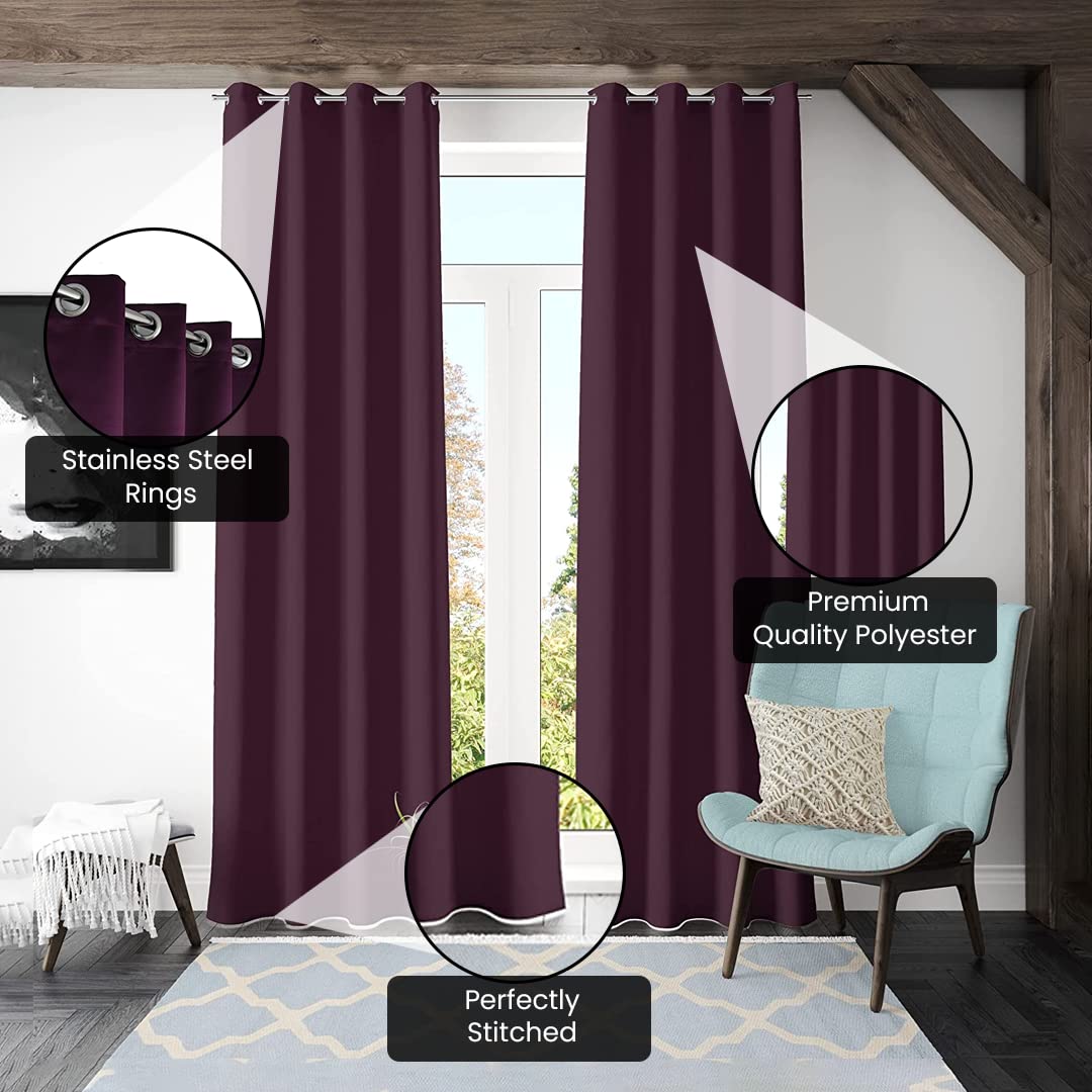 Kuber Industries heavy curtains - Patio door coverage