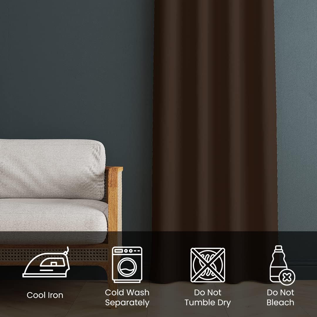 Kuber Industries blackout curtains - noise reduction for peace