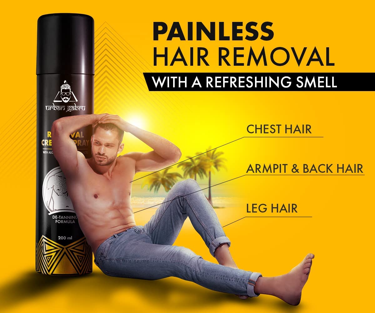 Urban Gabru aloe vera spray - gentle solution for men