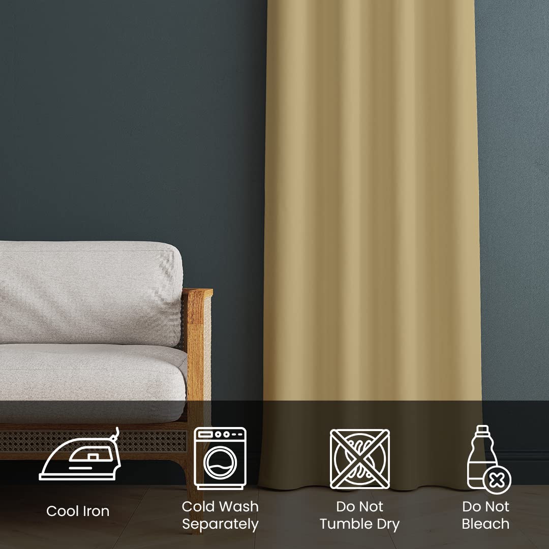 Kuber Industries Black Out Curtain - Office Use
