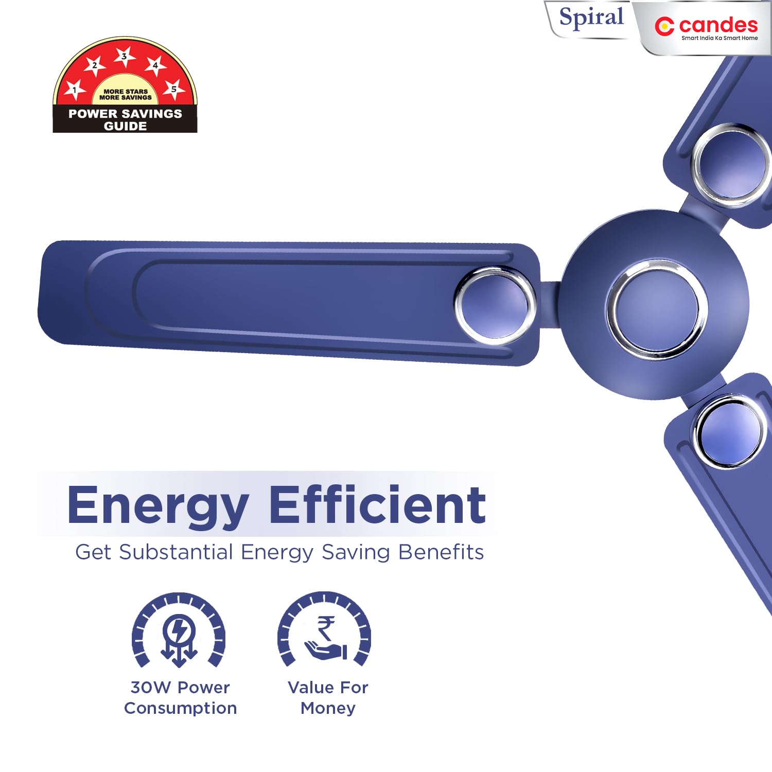 Candes ceiling fan - indoor air circulation