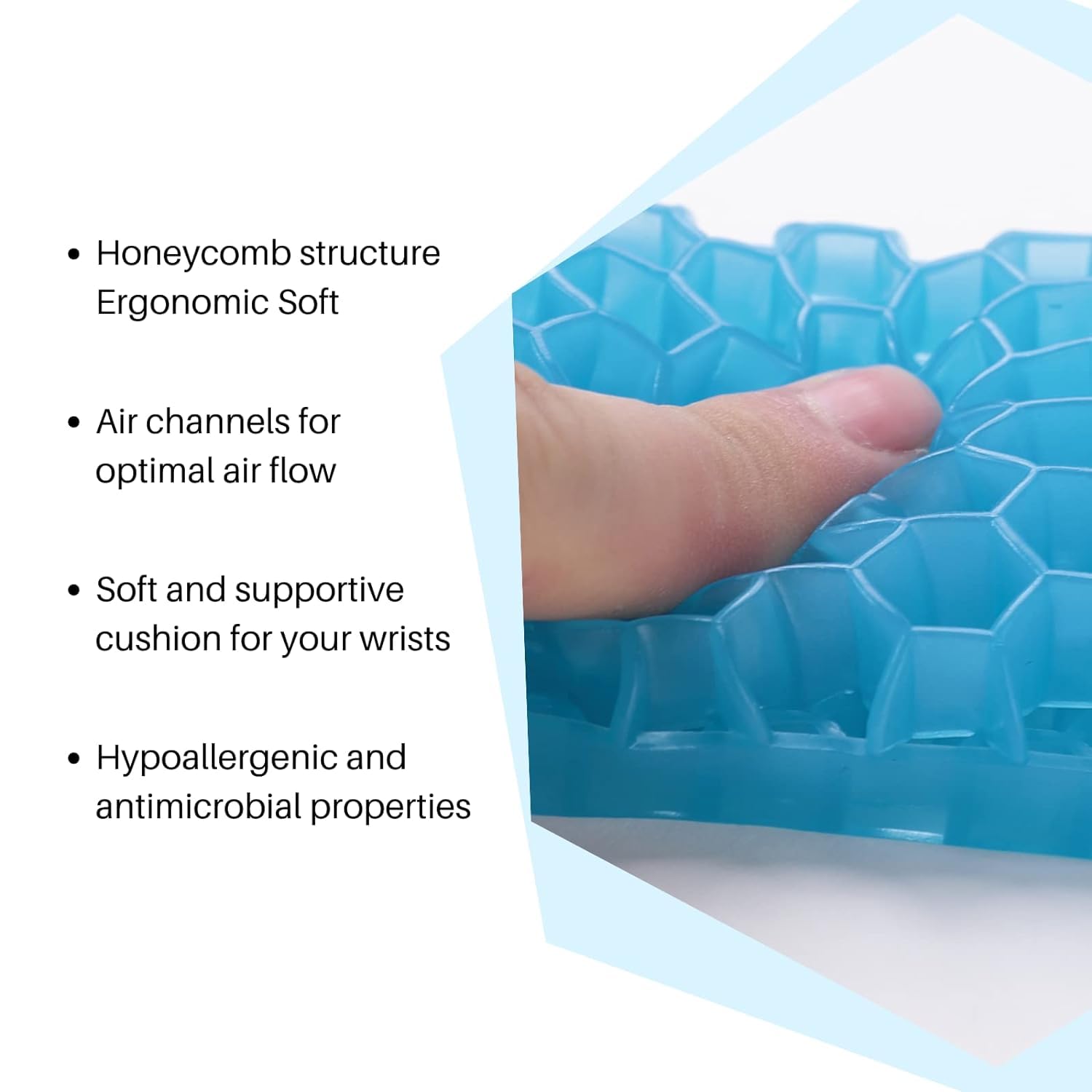 Kuber Industries wrist pad - breathable silicone material