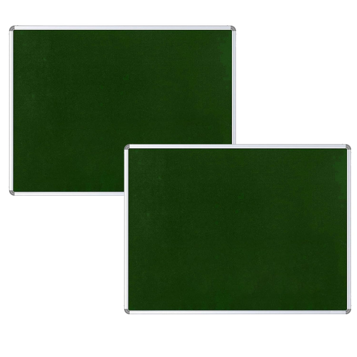 Kuber Industries- Pin-Up Board- 1.5 x 2 Feet-Pack of 2 (Green)