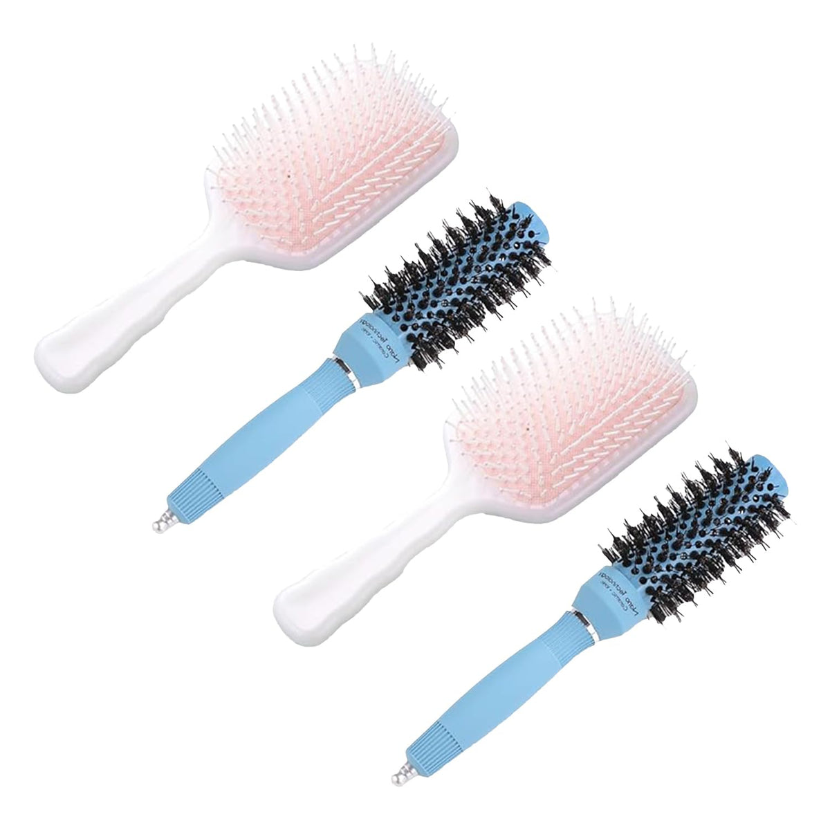 Kuber Industries 4 pcs hair brush set - Premium beauty tool