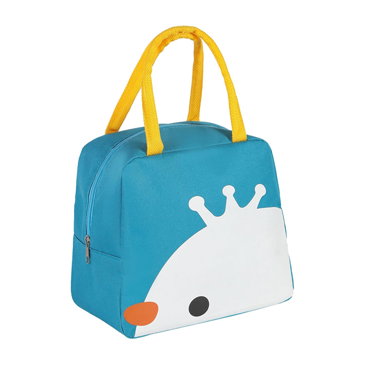 Kuber Industries Pack of 2 Lunch Bag | Lunch Bag for Office | Lunch Bag for College | Reusable Lunch Bag | Lunch Bag for Adults | Tiffin Lunch Bag with Handle | Printed | LYN11-TQE | Turquoise