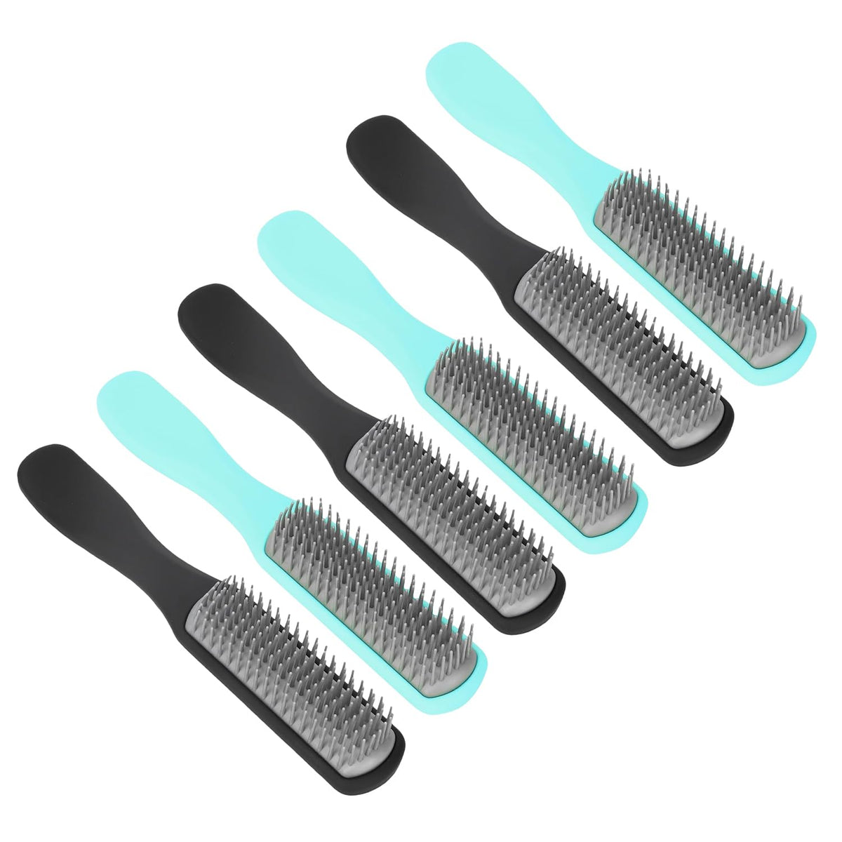 Kuber Industries hair brushes - flexible bristles for smooth hair