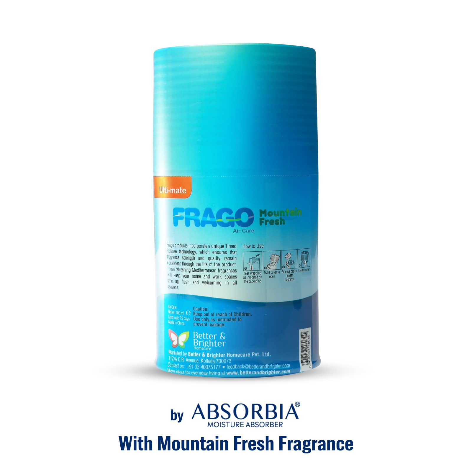 Absorbia essential air freshener - great for bathrooms