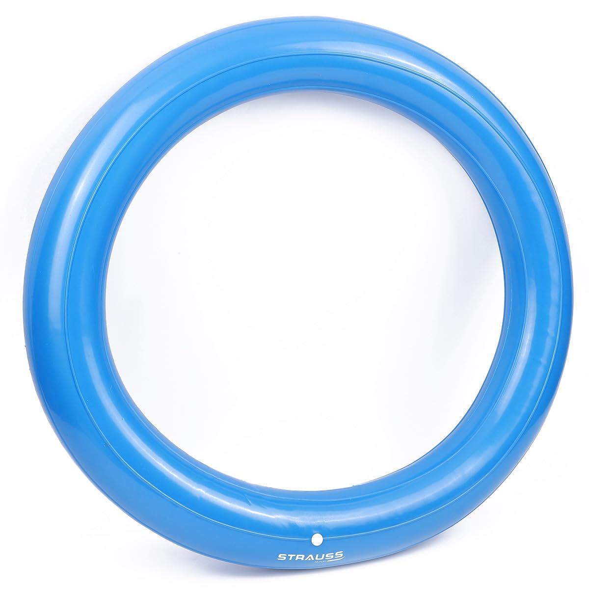 Strauss Gym Ball Base Ring | Round Anti Slip,Thickened & Stable Base| Yoga Ball Fitness Balance Base | Suitable for Home,Gym & Office,(Blue)