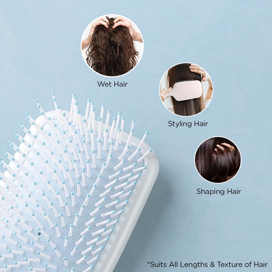 Kuber Hair Brush - Ergonomically designed for comfort