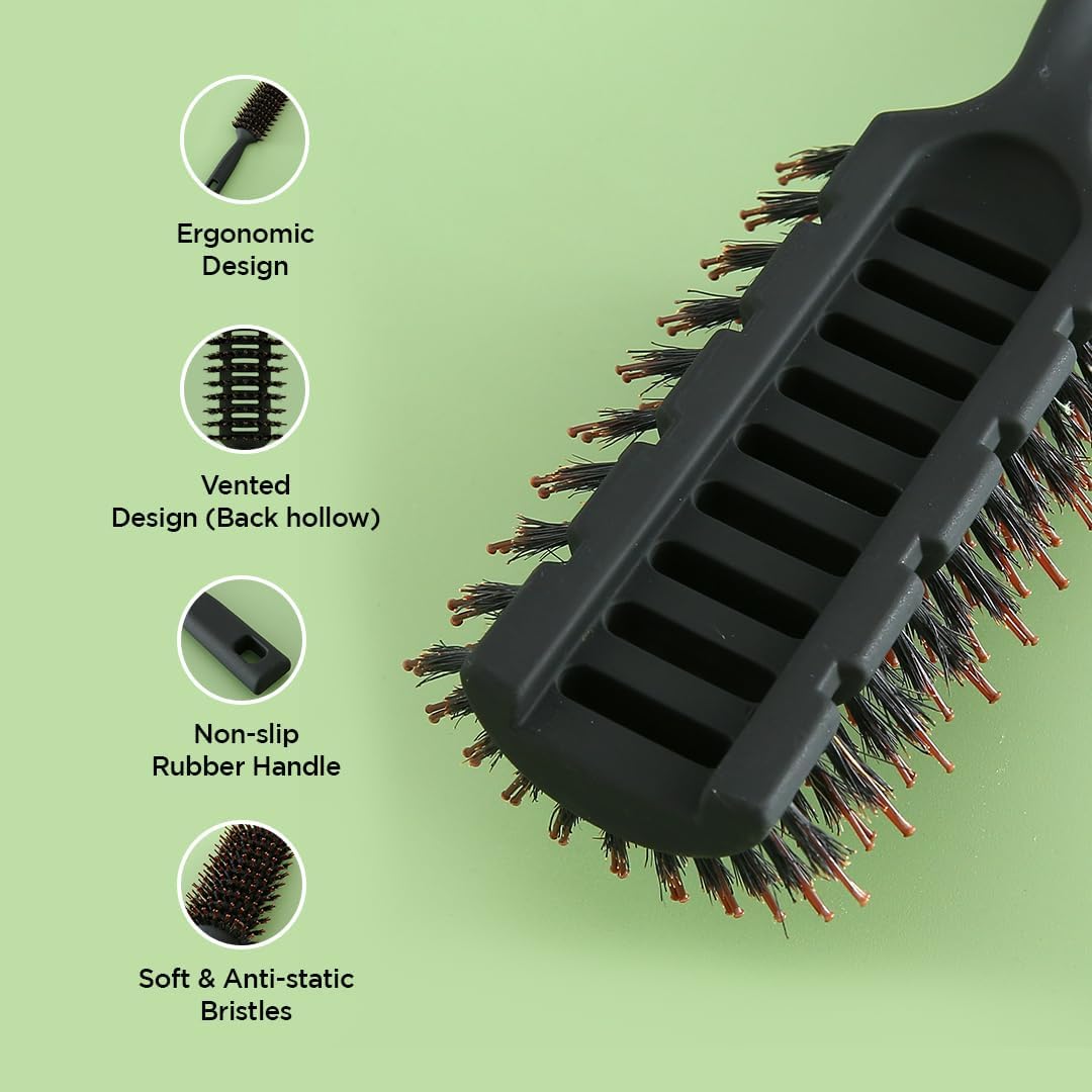Kuber Industries hair brush - at-home hair treatments