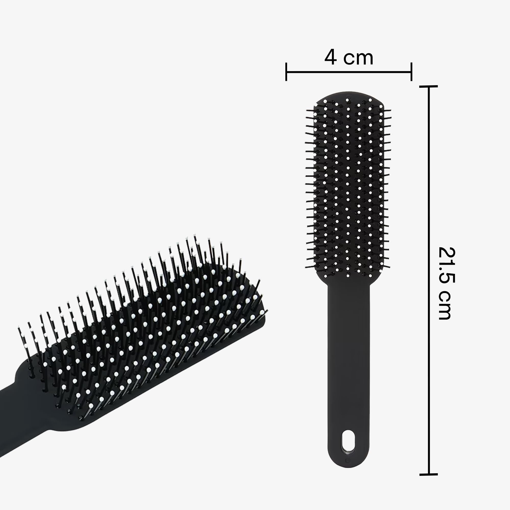 Anko classic flat hair brush - for men and women