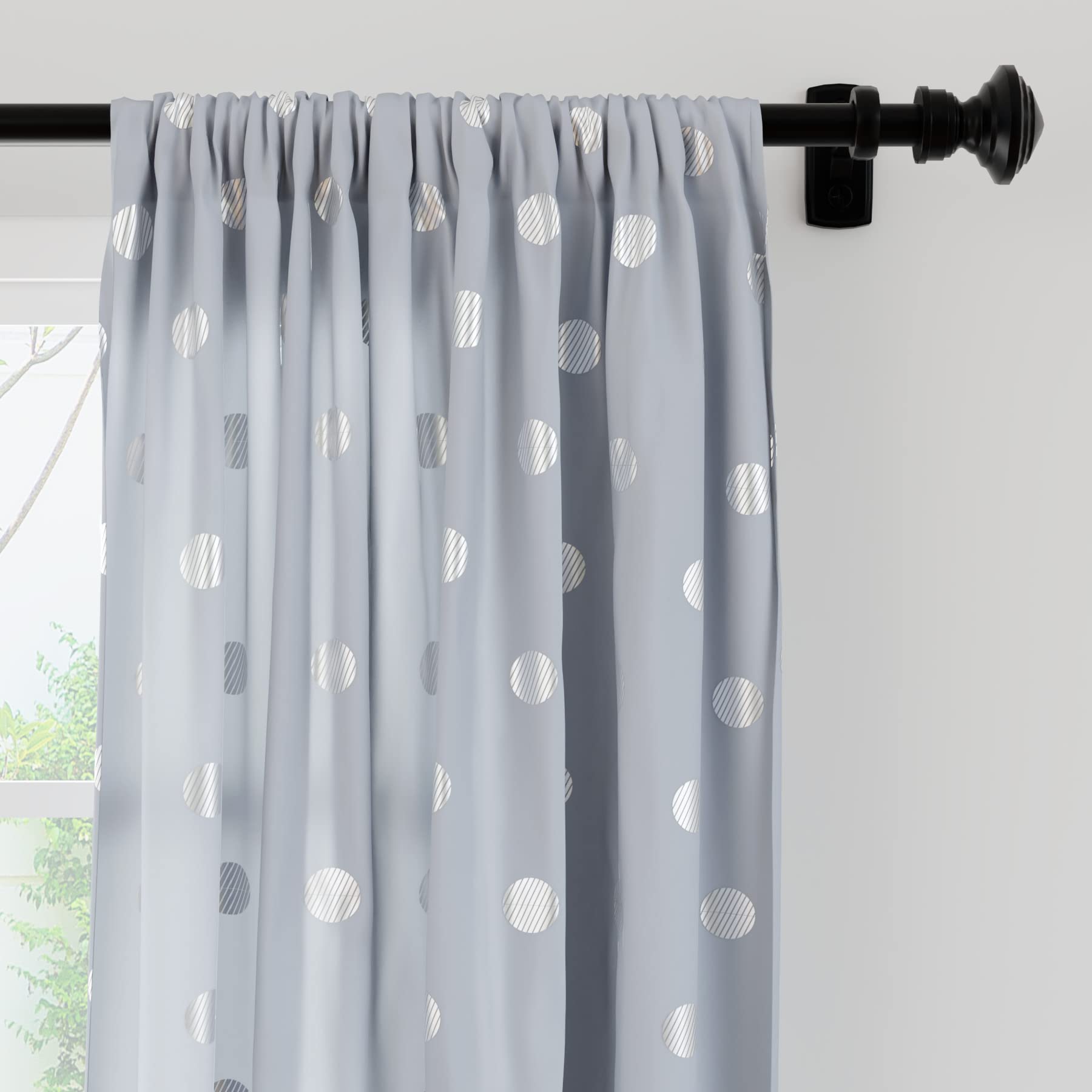 Encasa polyester curtain - Kid's room light control