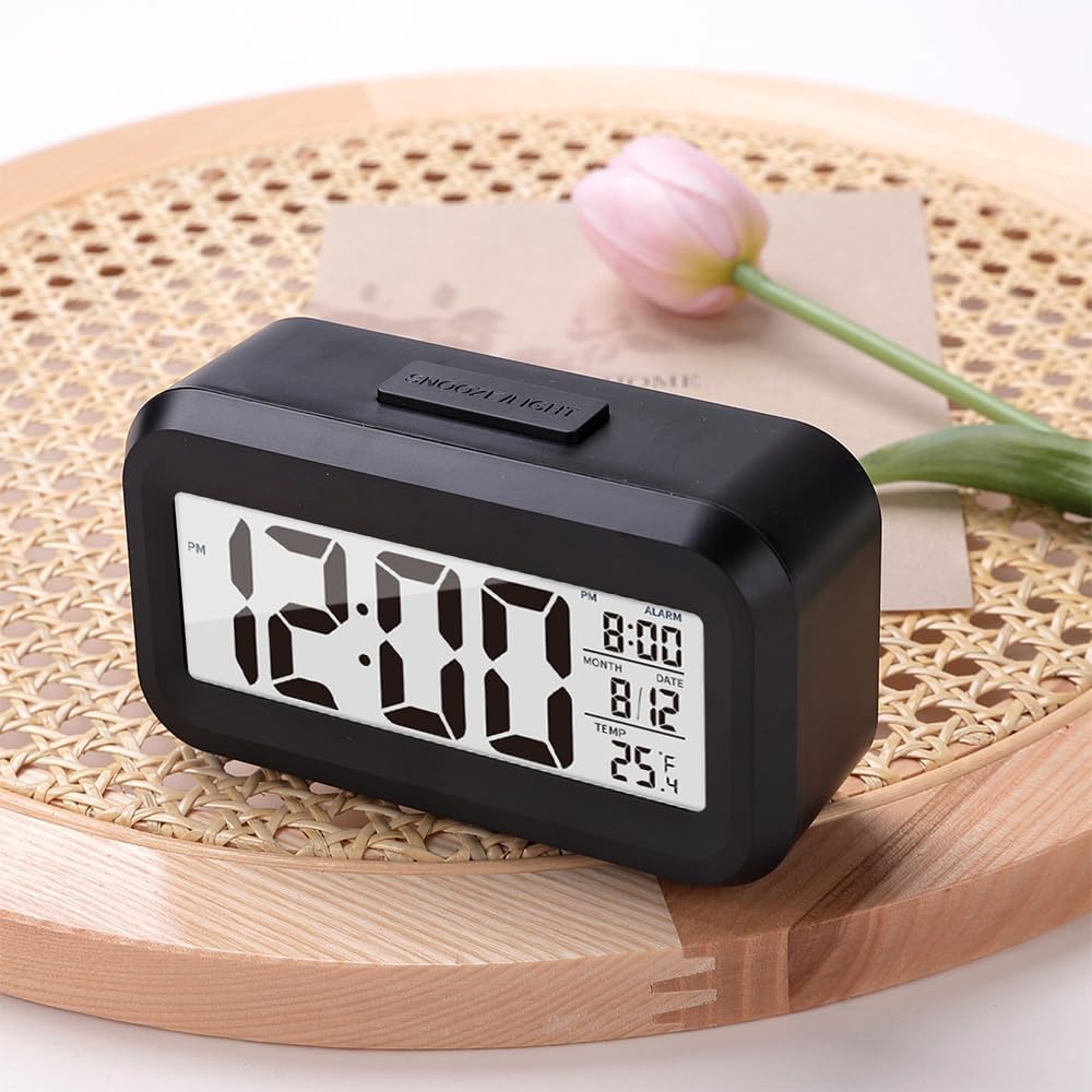Kuber Industries Digital Alarm Clock - travel companion