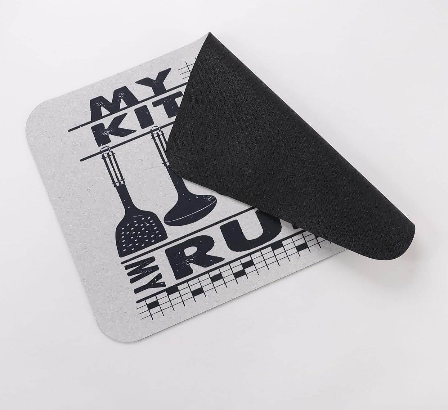Kuber PVC Kitchen Floor Mat - Durable Use in Dining Areas