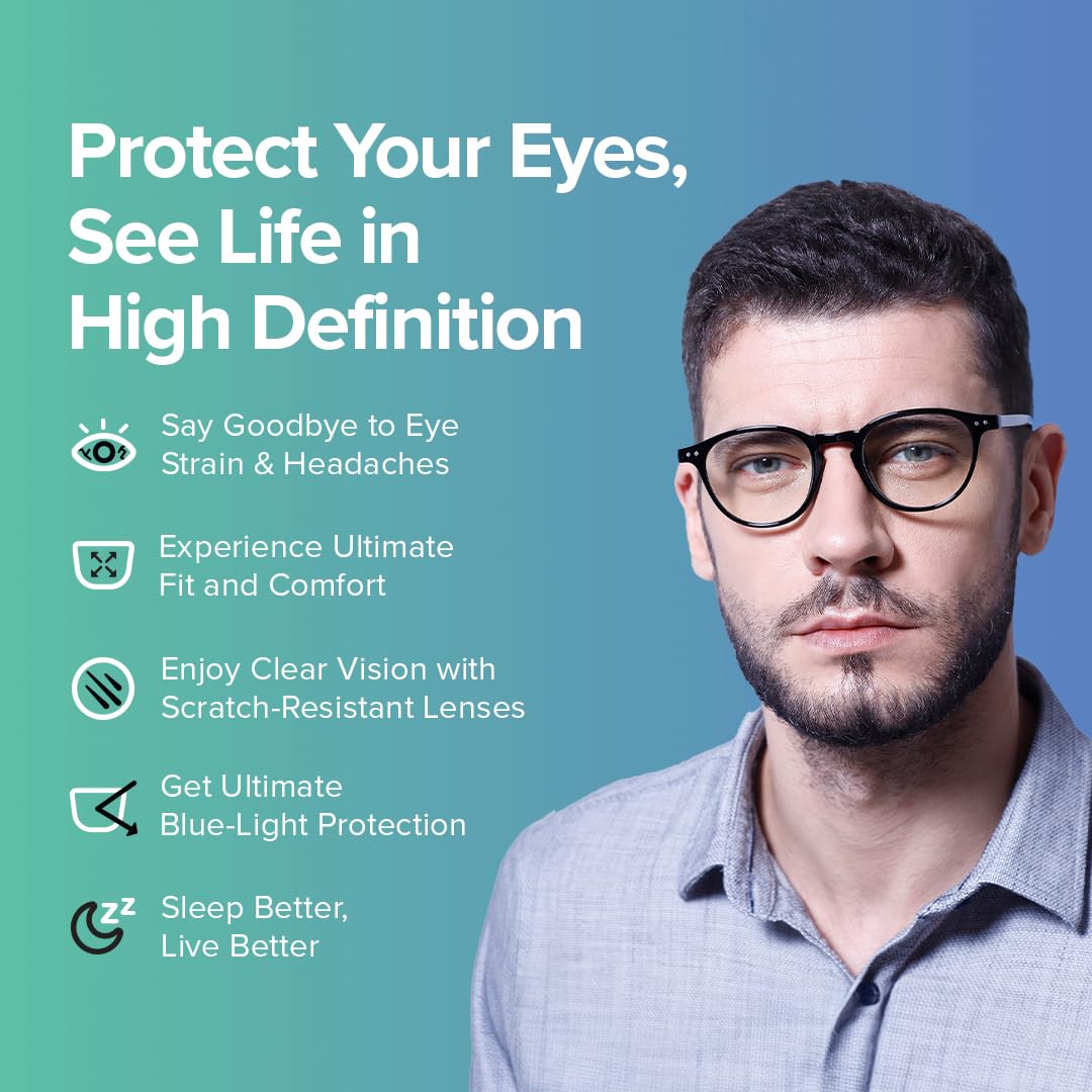 Computer Protect Spectacles Intellilens Computer Glasses for Eye Protection | Reading Glasses for ...
