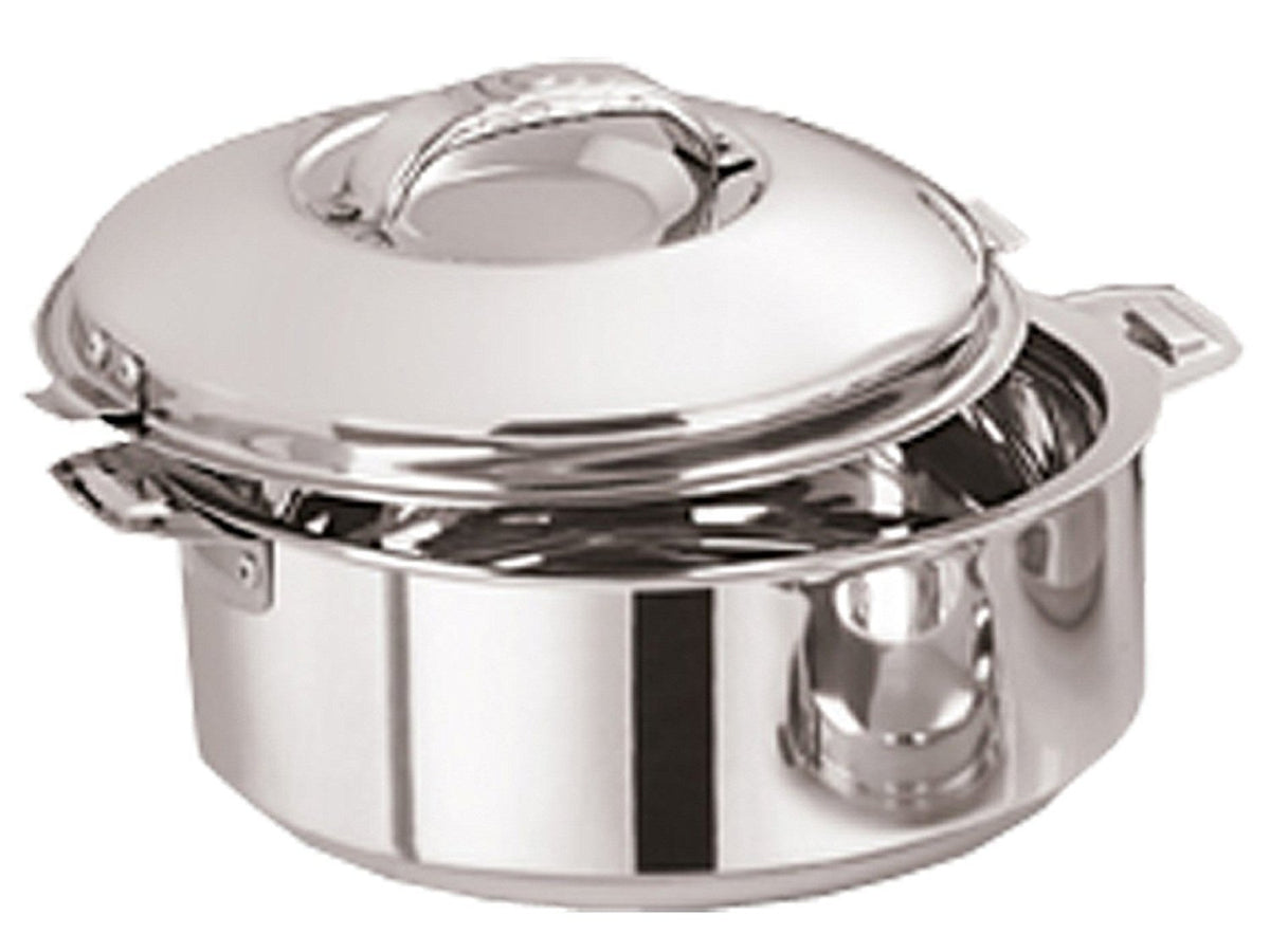 Kuber Industries™ Casserole/HotPot,chapati Box/chapati Container/hot case in Stainless Steel 3500 ML (VARCASSL18)