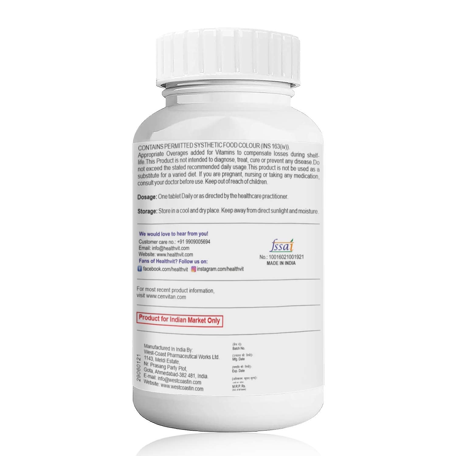 Healthvit Fat Burner Capsules - Enhance Metabolism