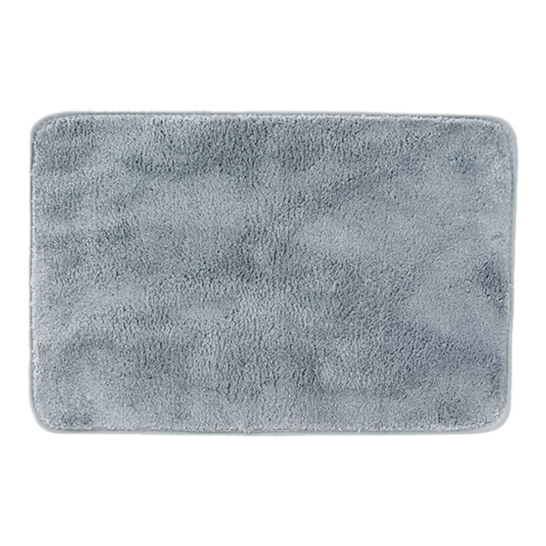 Kuber Industries Luxury Door Mat|Super Absorbent,Non-Slip & Comfortable|Anti Skid Bathroom Mat|Multi-Utility Floor Mat for Living Room,Bedroom,Entrances & Other Spaces|JL02|40 x 60 cm,Grey