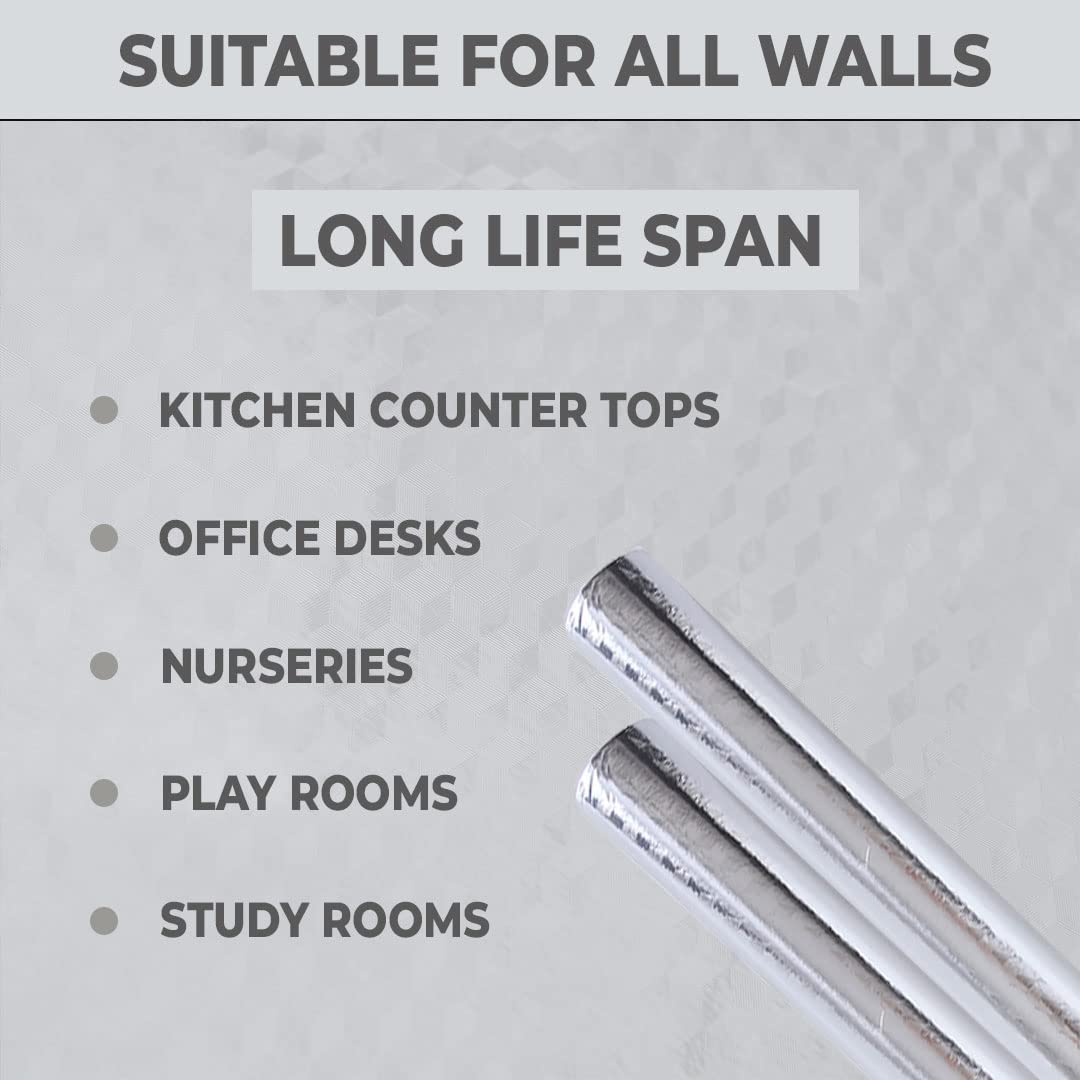 Kuber wallpaper - durable bathroom wall covering