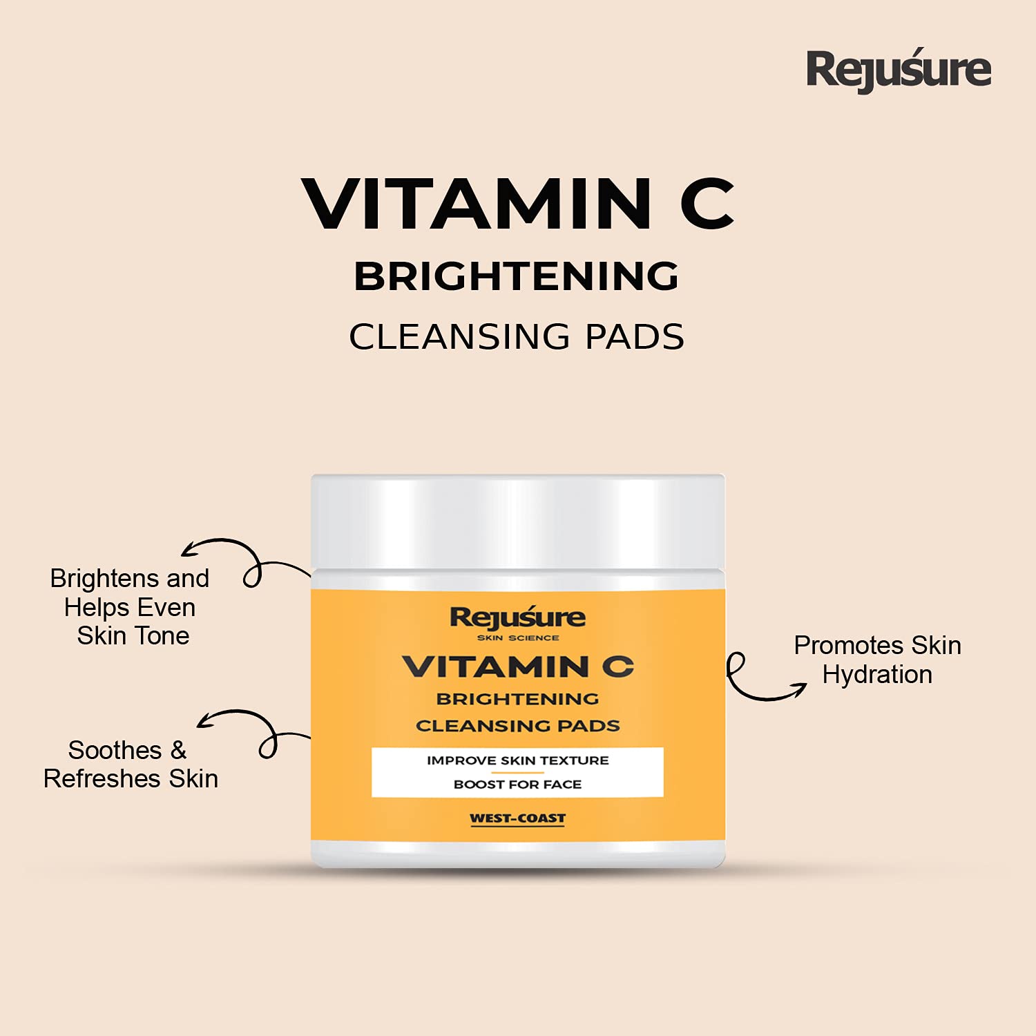 Rejusure cleansing pads - Daily skincare routine