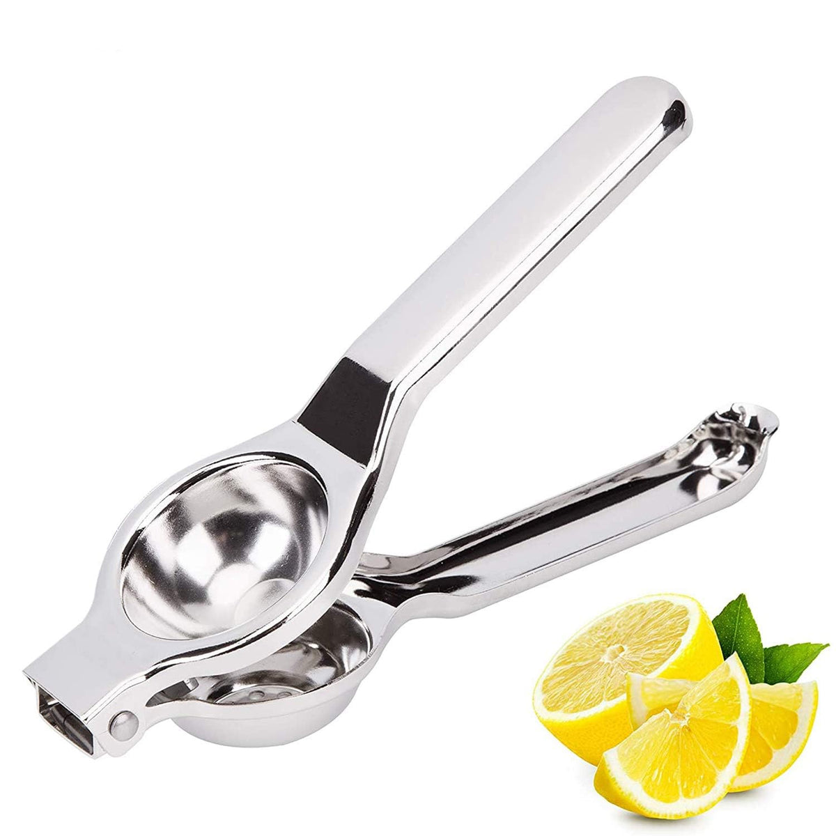 Kuber Industries L06 Stainless Steel Lemon Squeezer with Bottle Opener, Multicolor, Standard (GLASS06)