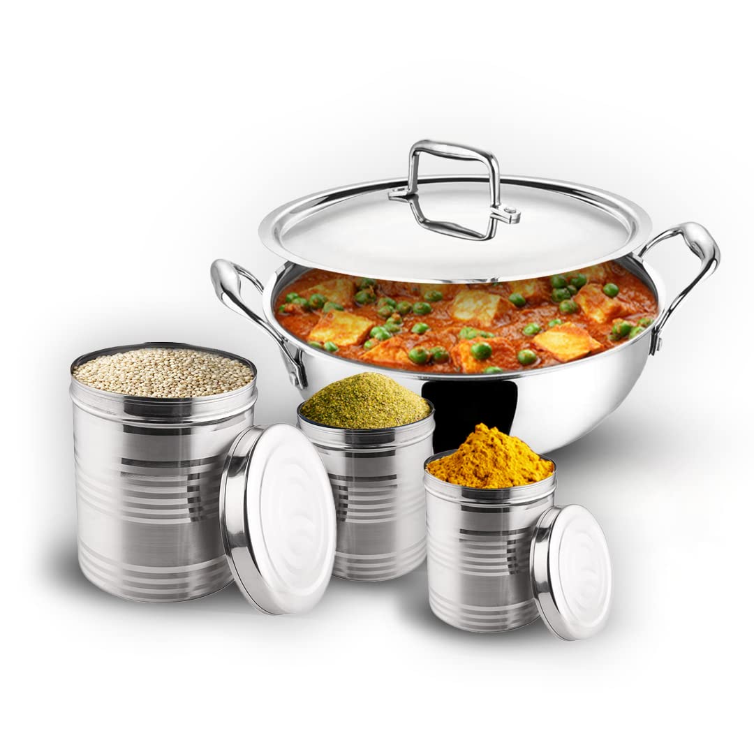 Kuber Kadhai and Containers - Professional cooking gear