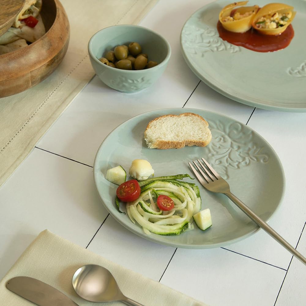 Ellementry Upper Crust Side Plates - Elegant dinnerware for hosting