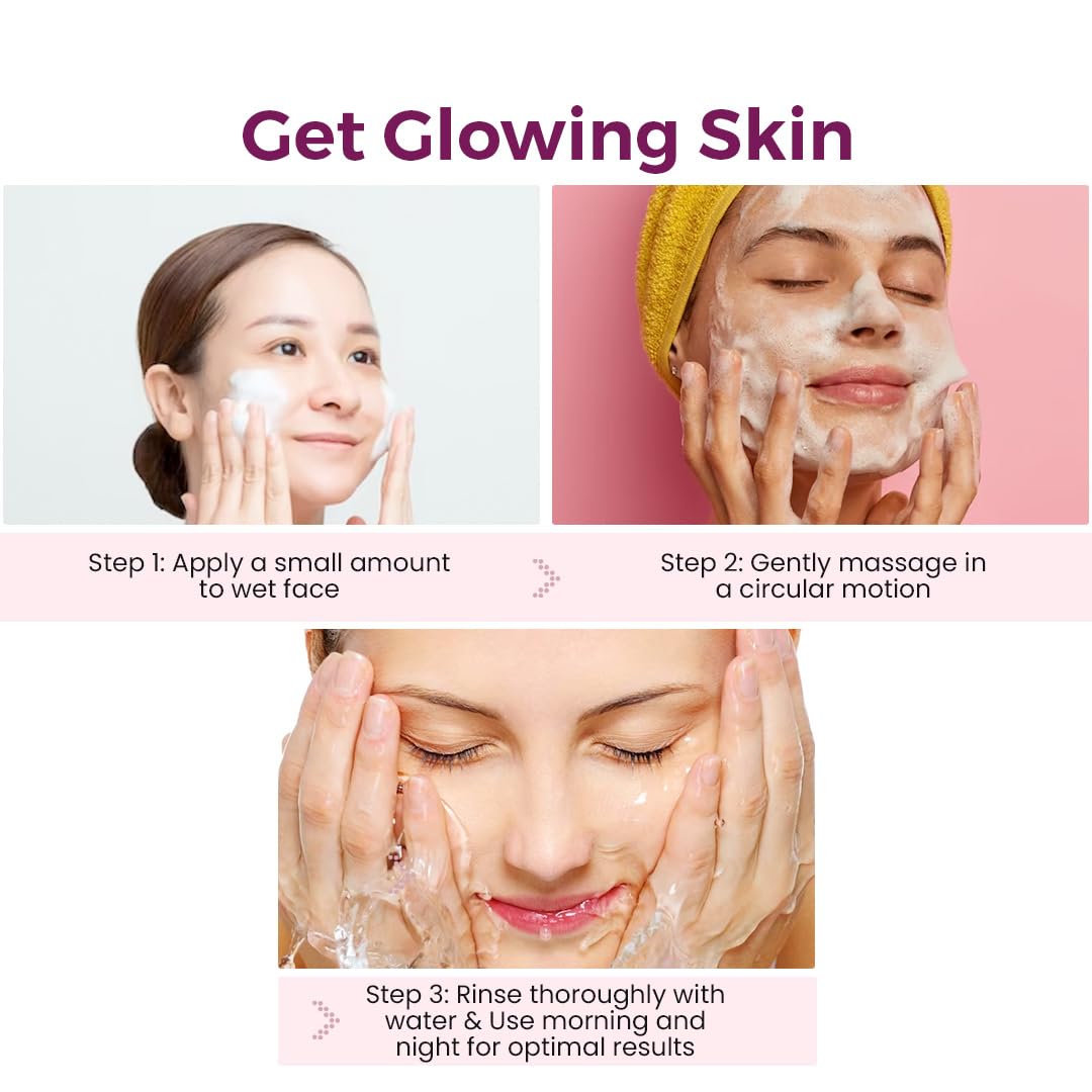 Kozicare Saffron face wash - Ideal for glowing skin