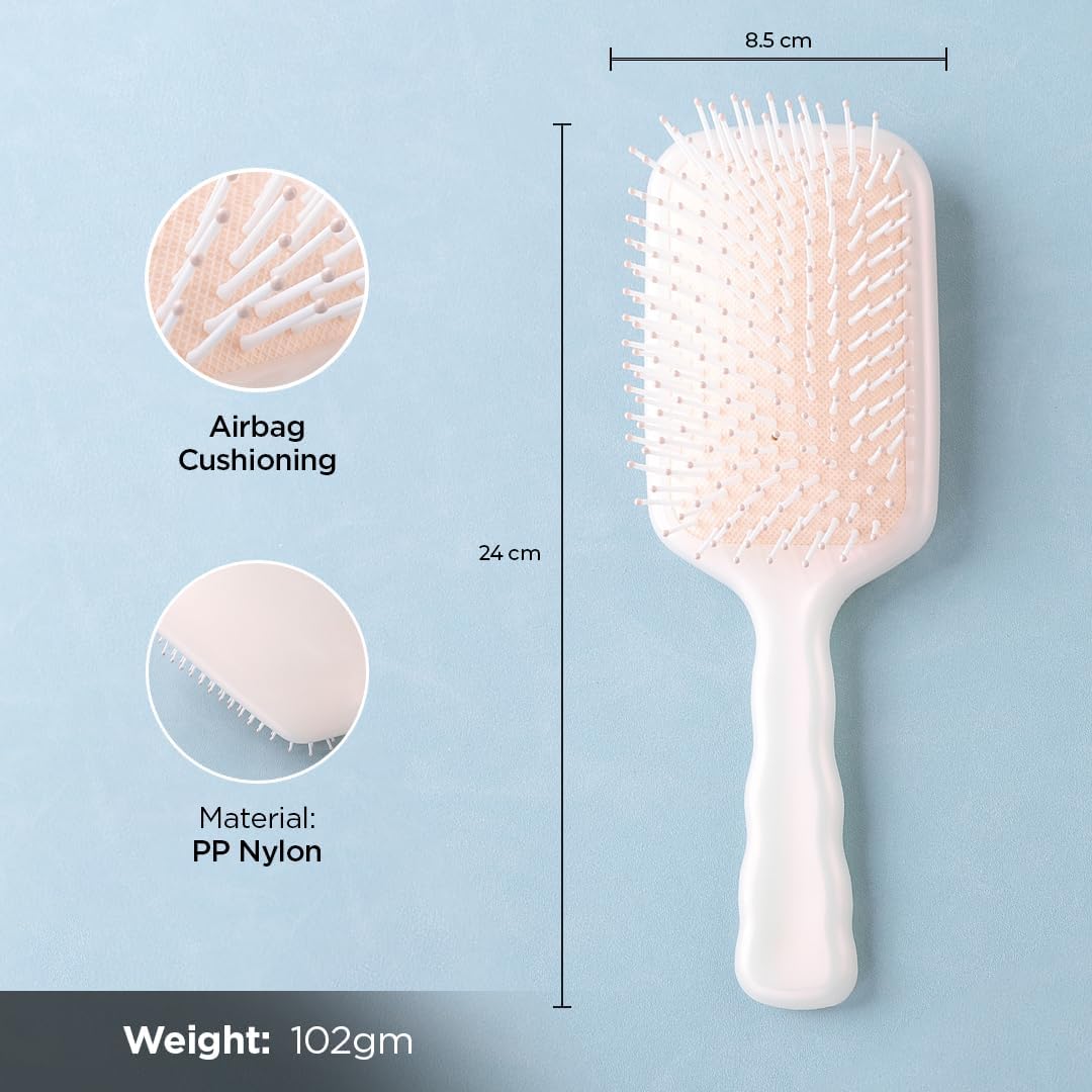 Kuber Industries hair brush - travel beauty essential